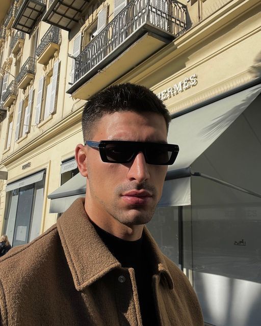 Mens square sunglasses