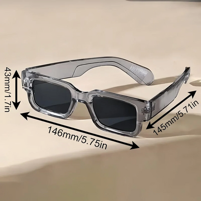 2pcs Retro Square Sunglasses